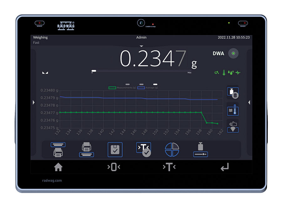 Analizador de humedad MA 200/1.5Y.WH
