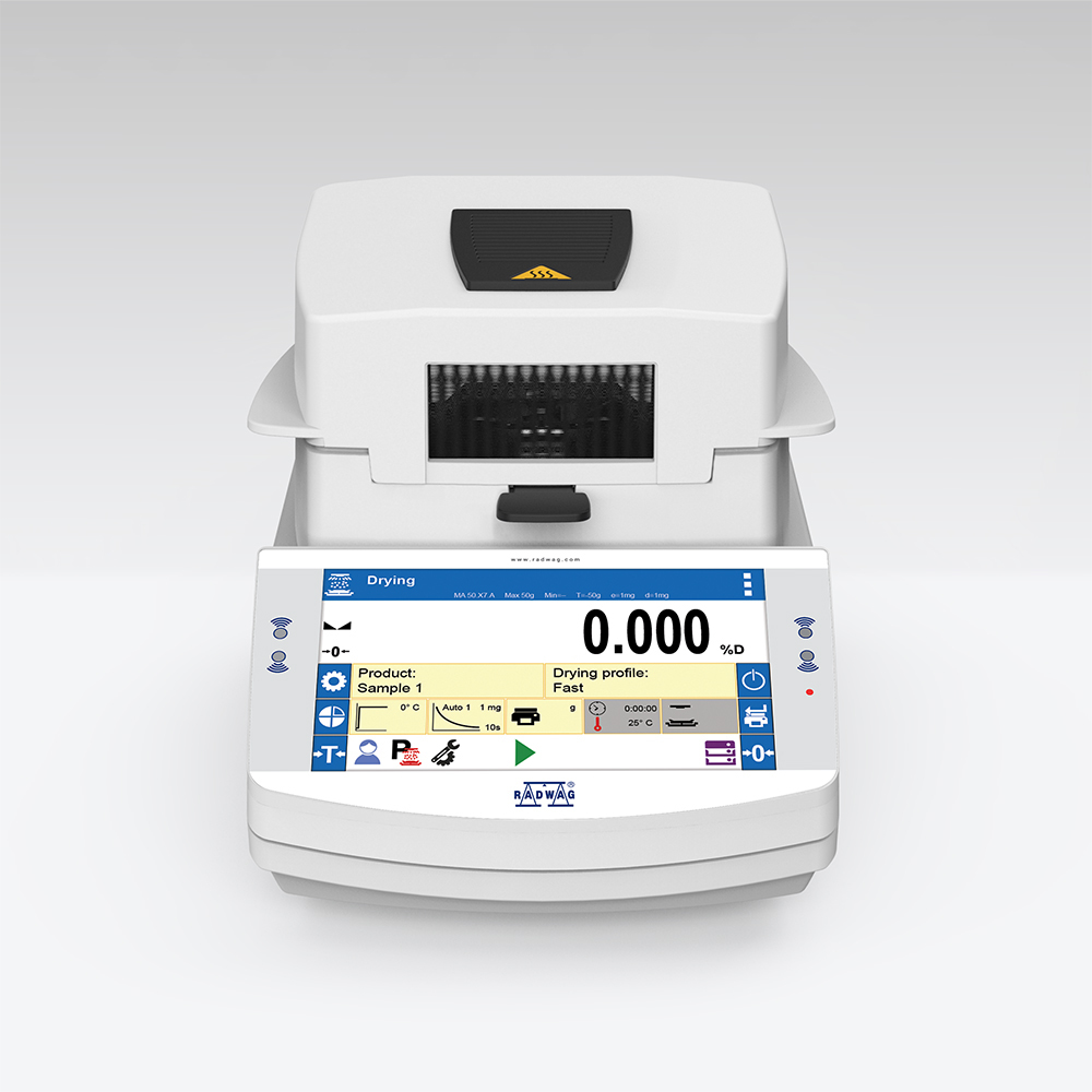 Analizador de humedad MA 210.X7.IC.A