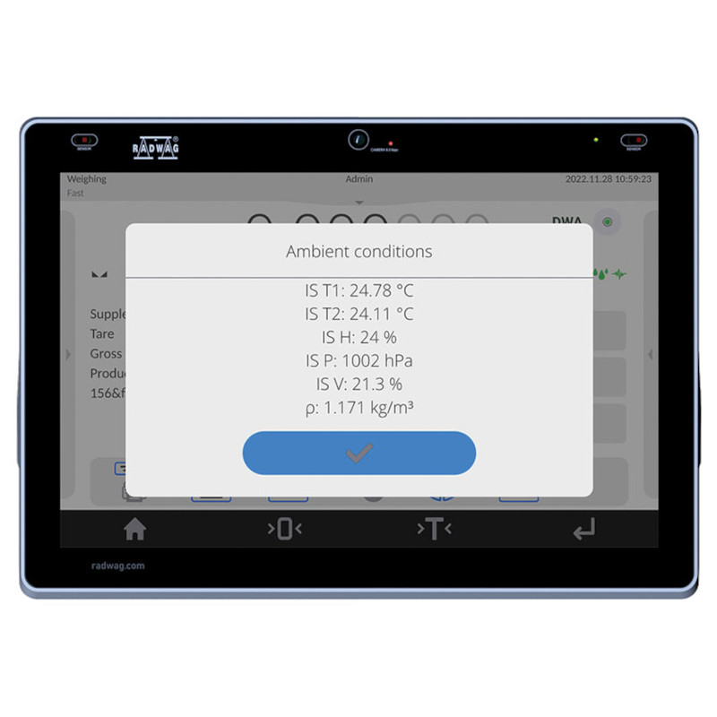 Balanza analítica AS 160.5Y