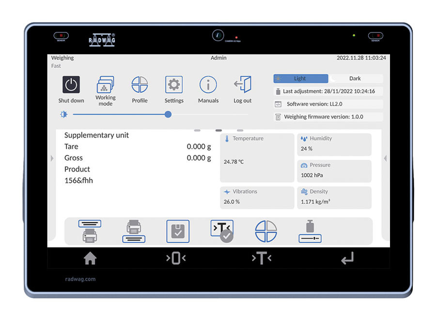 Balanza de precisión PS 4500.5Y.M.CCE