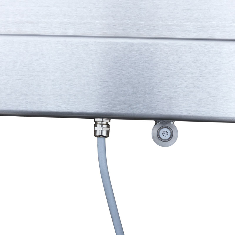 Báscula inoxidable con rampa H315.4N.600/1500.H3