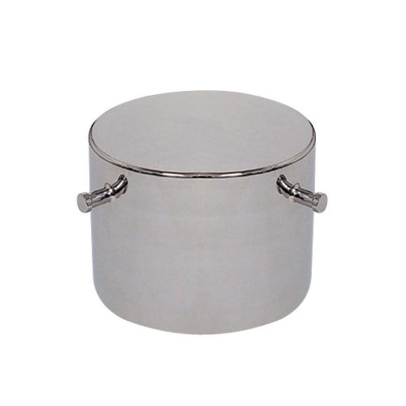 Pesas de clase F2 - cilíndrico con 4 tornillos - 1000 kg - caja de madera