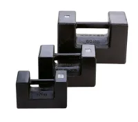 Pesas de clase M1 -<br>rectangular con mango