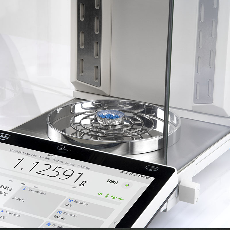 Recipientes de pesaje para ultra-microbalanzas, microbalanzas y balanzas analíticas