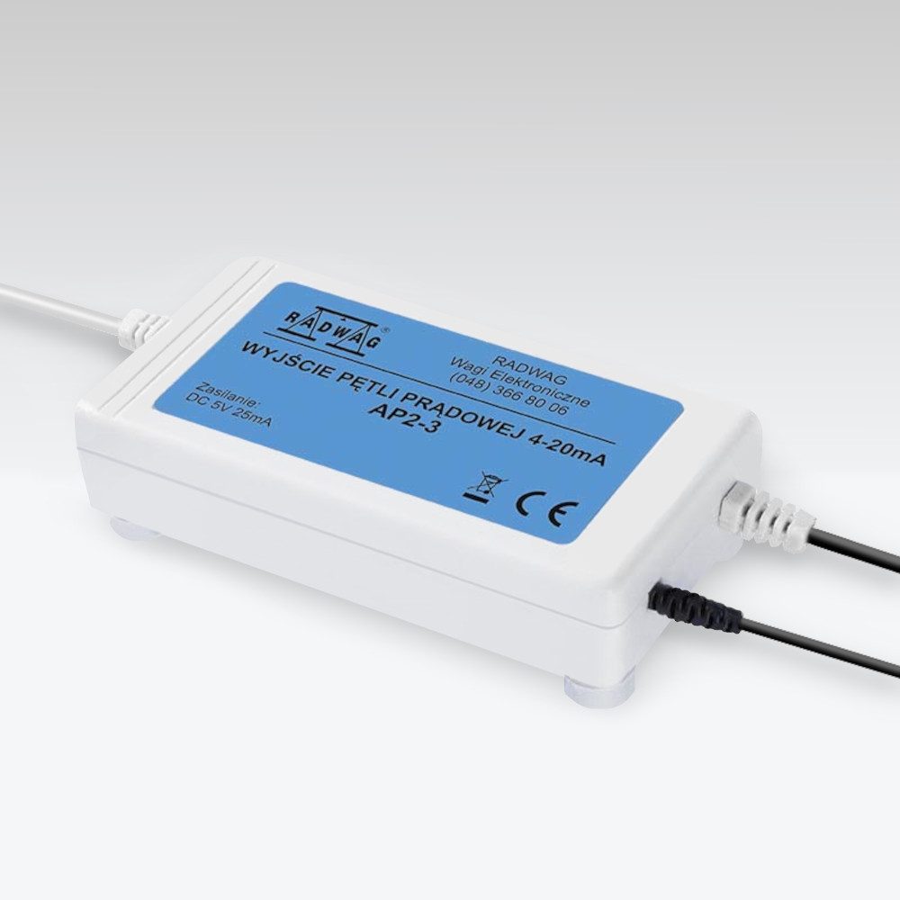 Salida de bucle de corriente AP2-1 (en carcasa de plástico)