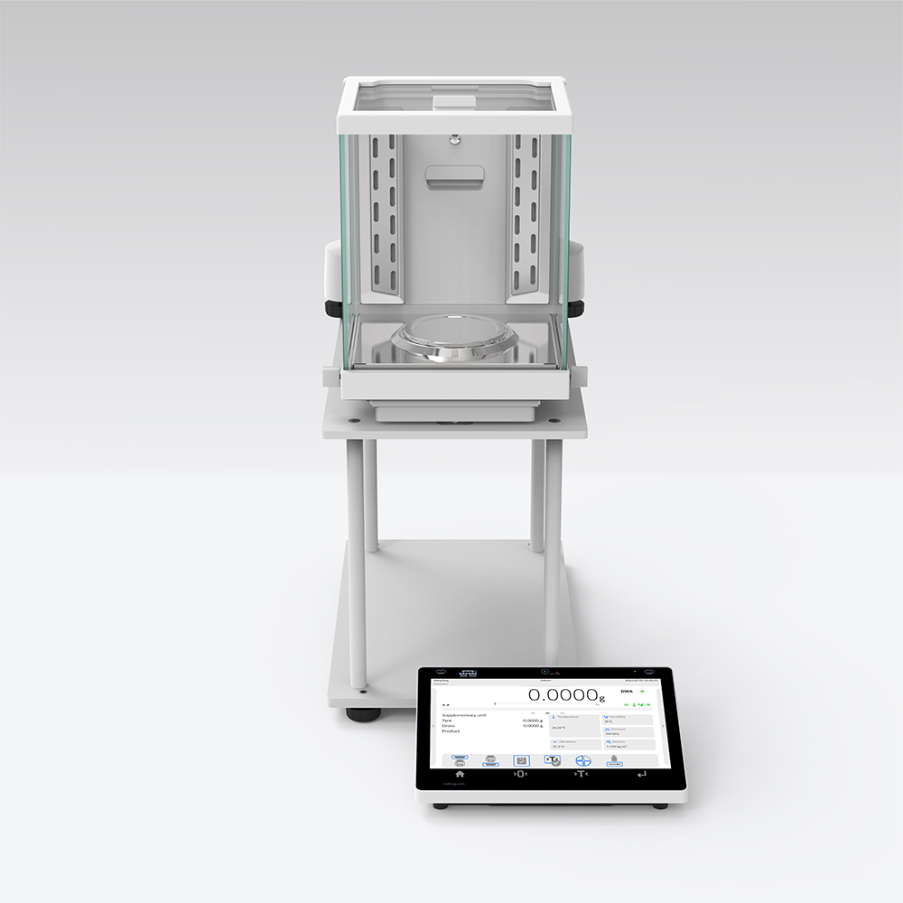 Soporte para pesaje las cargas bajo la balanza XA 
