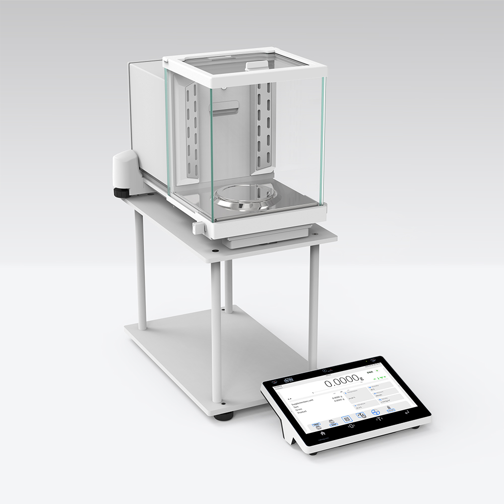 Soporte para pesaje las cargas bajo la balanza XA 